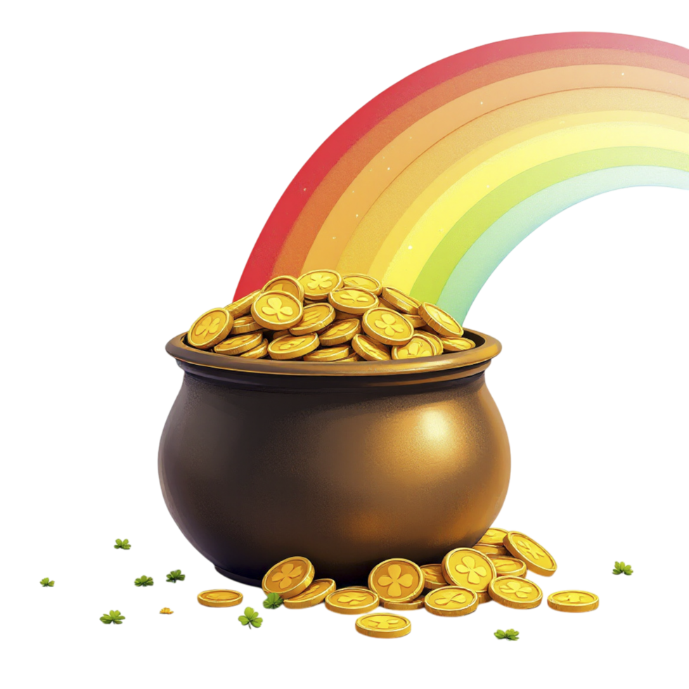 Pot of gold - st patrick's day png