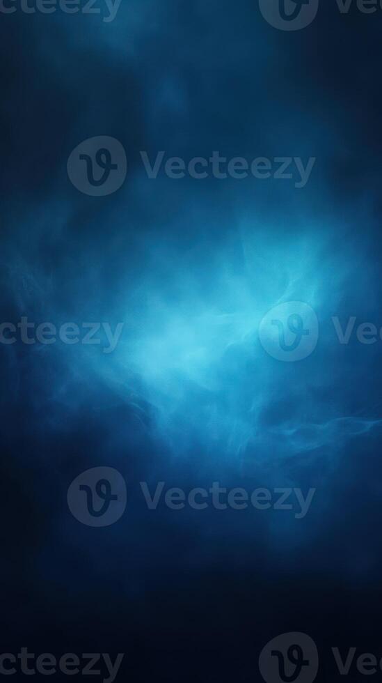 Mysterious blue haze filling a dark void, evoking a sense of wonder and exploration in the depths of the unknown photo