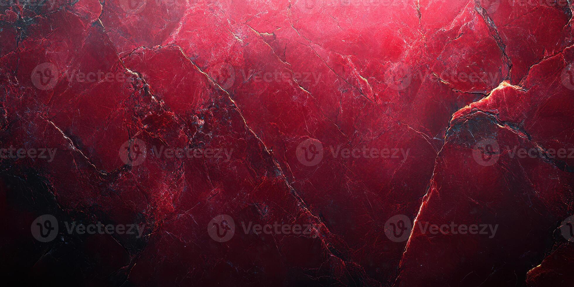 Rich red marble texture with striking veins creating an elegant pattern suitable for various design applications photo