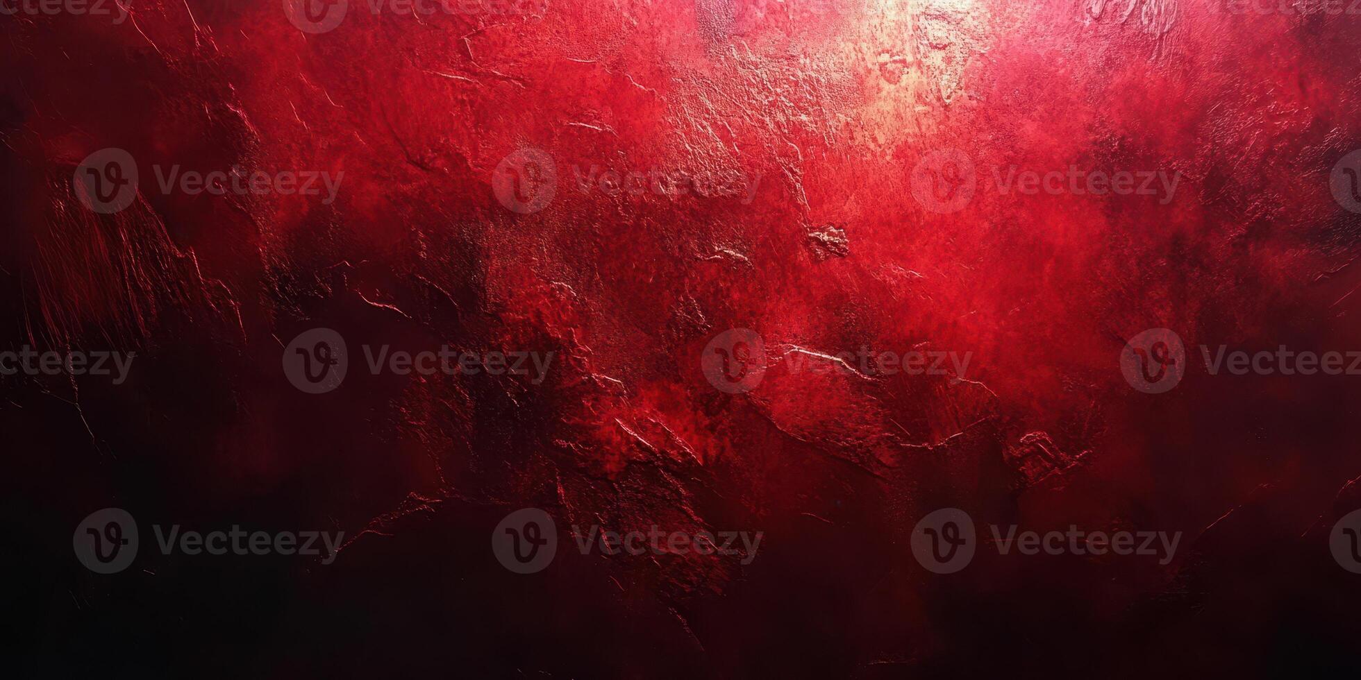 Deep red textured surface showcasing dramatic shades and patterns in an abstract design for artistic backgrounds photo