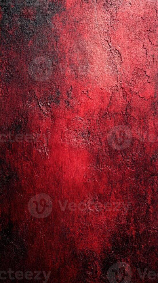 Vibrant red textured background created with intricate patterns and deep contrasts for artistic expression photo