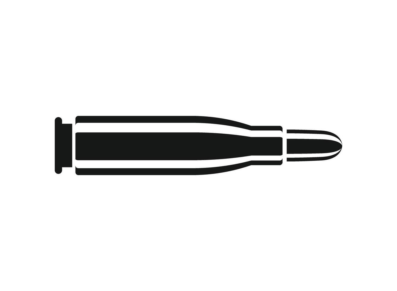 Bullet icon illustration isolated on white background vector