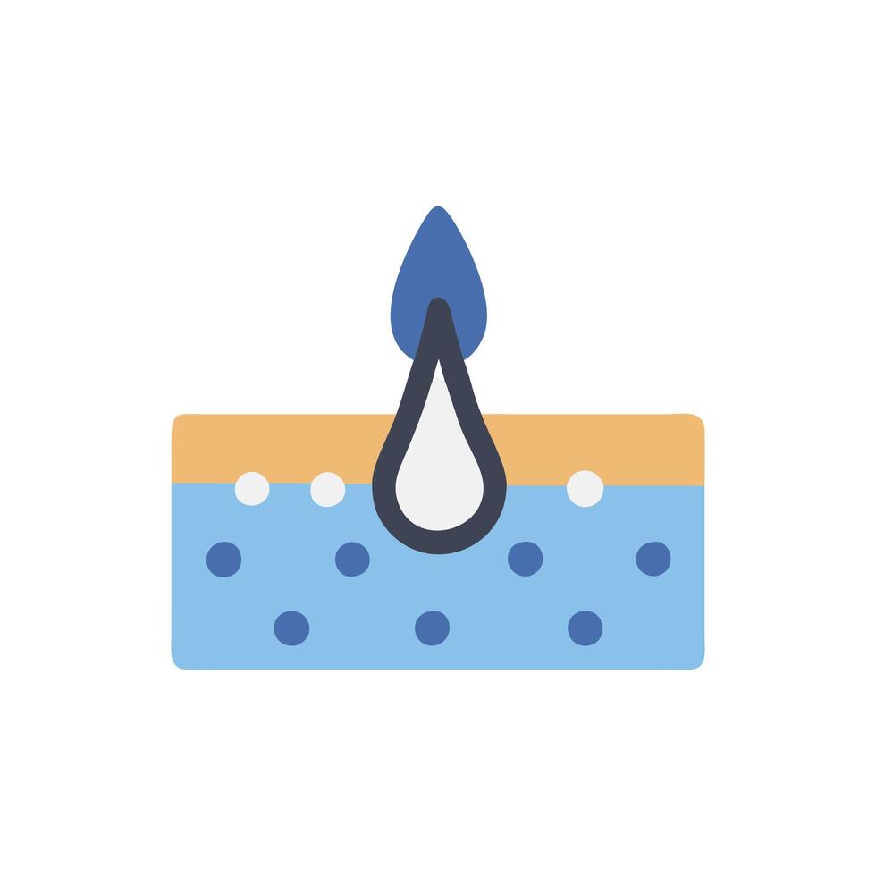 Essential Blackhead Remover Icon for Skincare vector