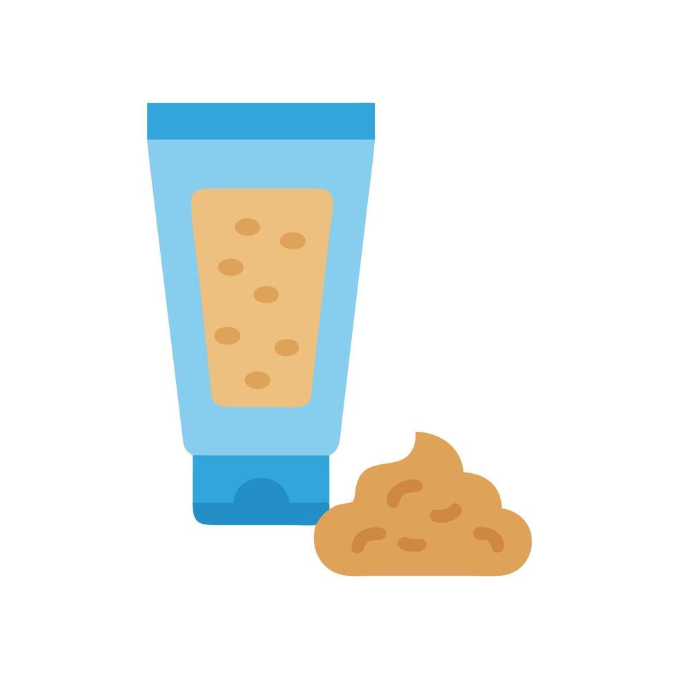 Exfoliating Body Scrub Icon for Care vector