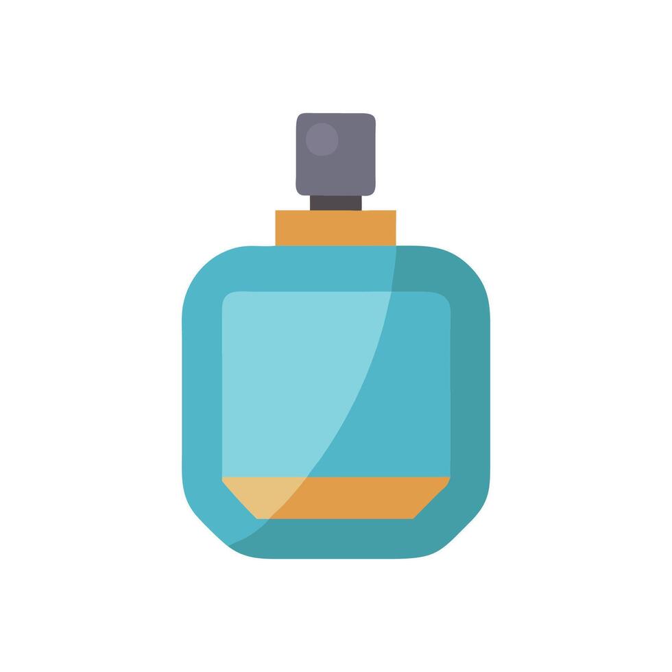 Elegant Cologne Bottle Icon for Men vector