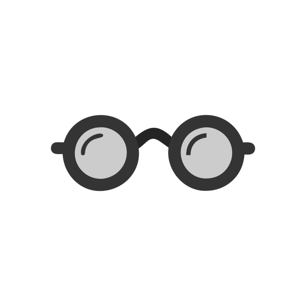 Elegant Eyeglasses Icon for Vision vector