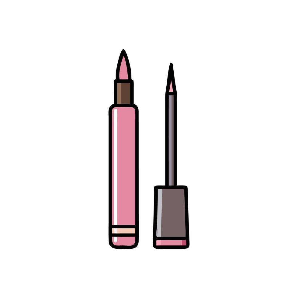 Chic Eyeliner Icon for Defined Eyes vector