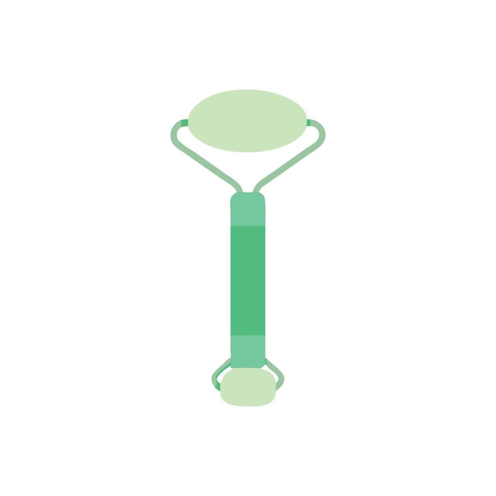 Nourishing Jade Roller Flat Icon vector