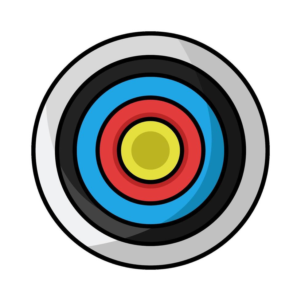 illustration of Archery Target vector