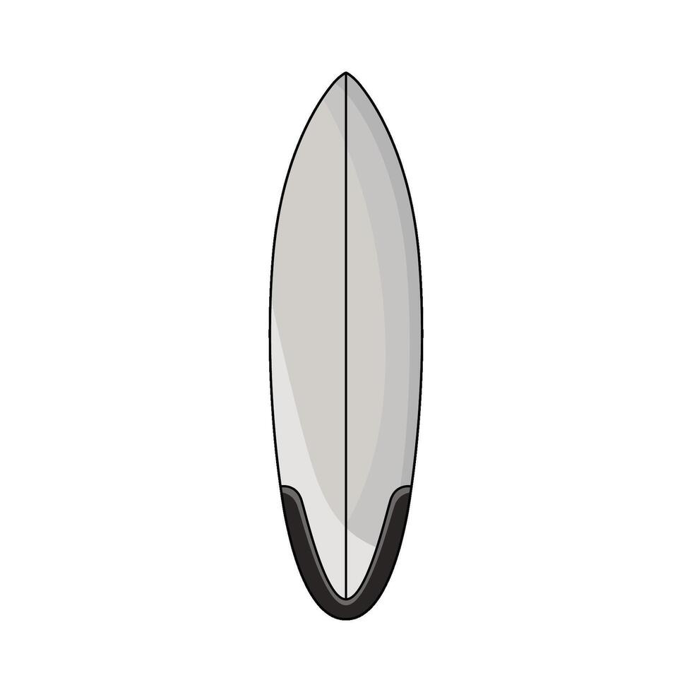 illustration of A Surfboard vector