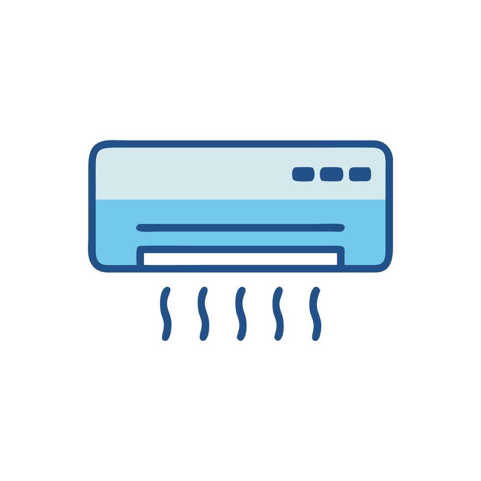 Efficient Air Conditioner Unit Design vector