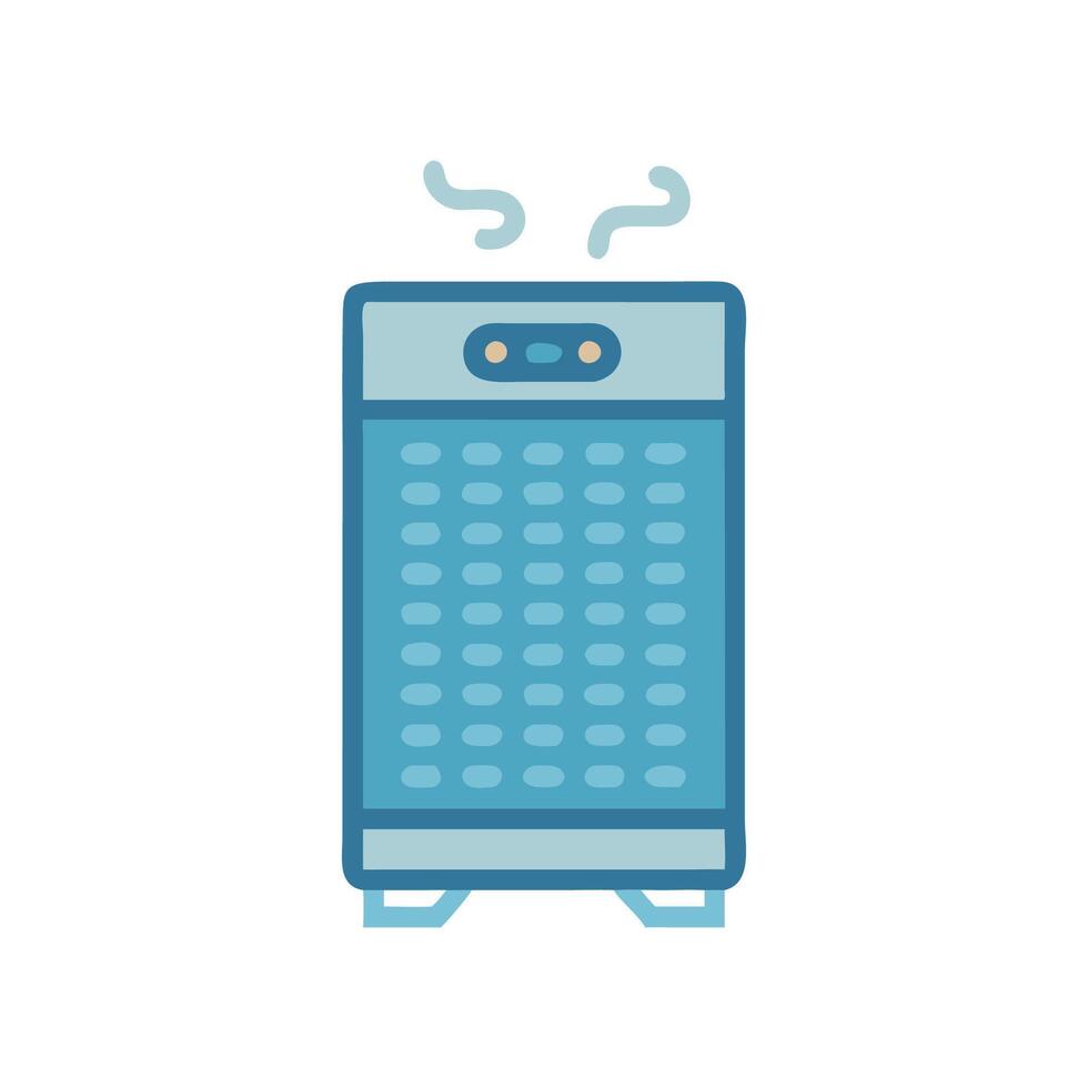 Dynamic Air Purifier Illustration vector