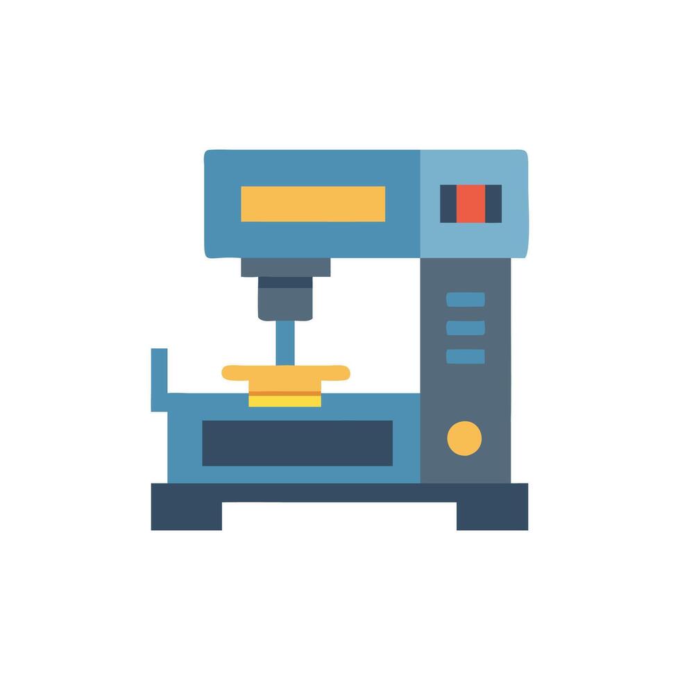 Precision CNC Machine Tool Design vector