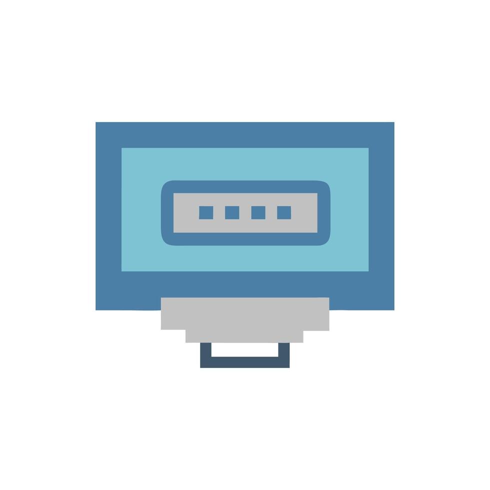 Creative Display Adapter Graphic vector
