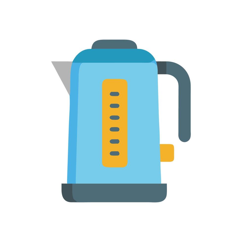 Modern Electric Kettle Design vector