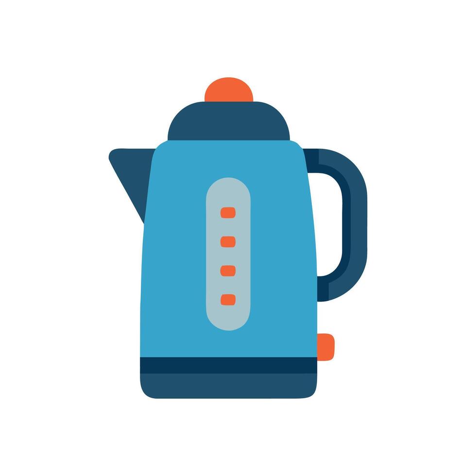 Dynamic Electric Kettle Illustration vector