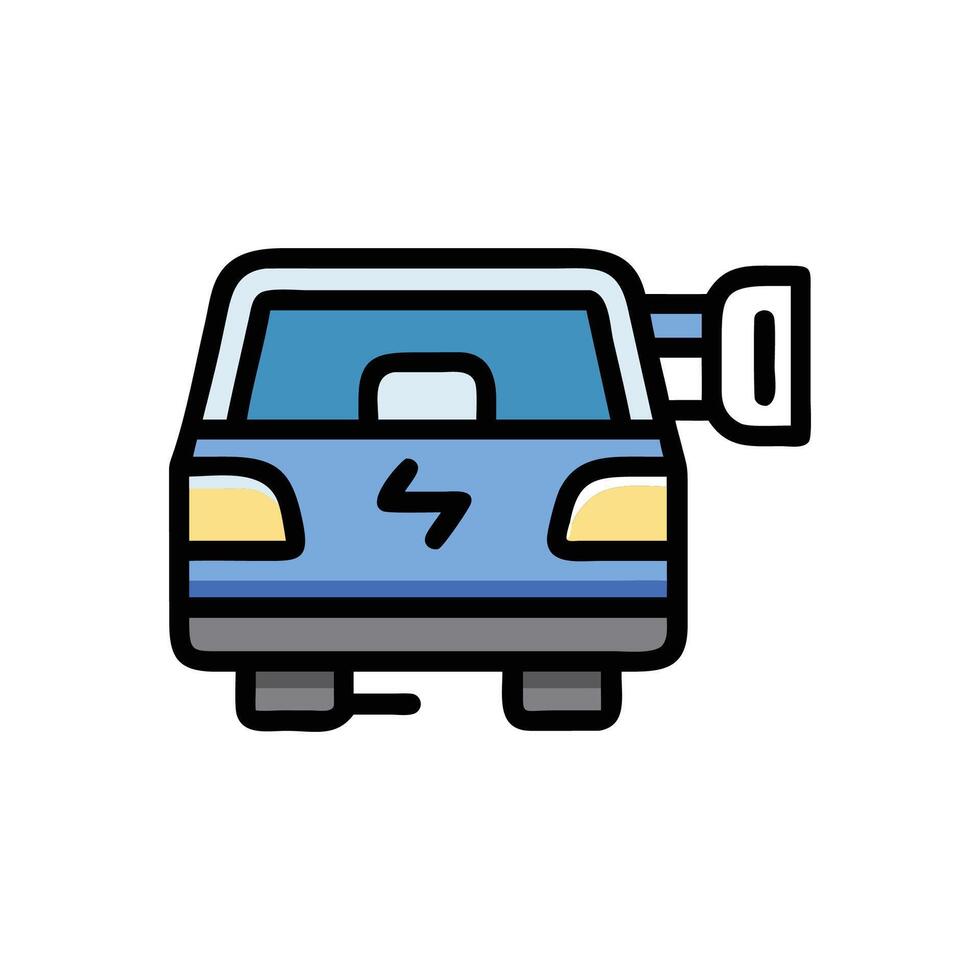 Dynamic Electric Tailgate Illustration vector