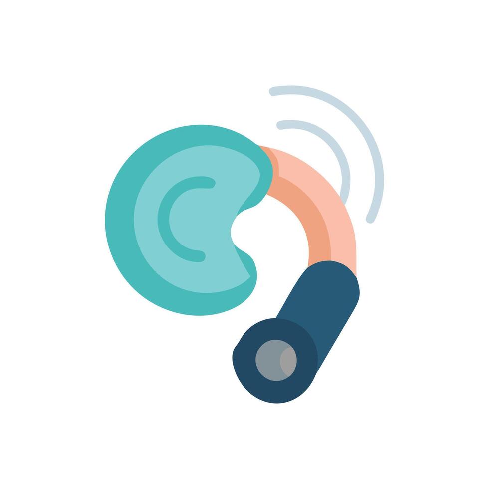 Advanced Hearing Aid Design vector