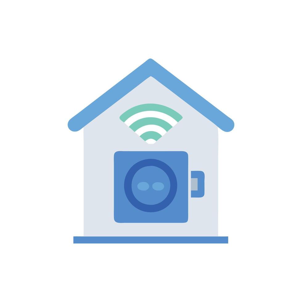 Functional Home Automation Panel Design vector