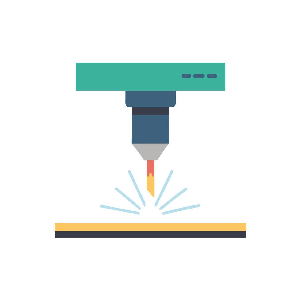 Creative Laser Engraver Graphic vector