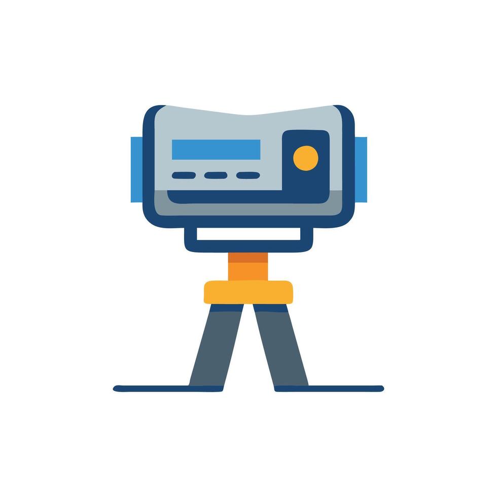 Creative Lidar Scanner Graphic vector