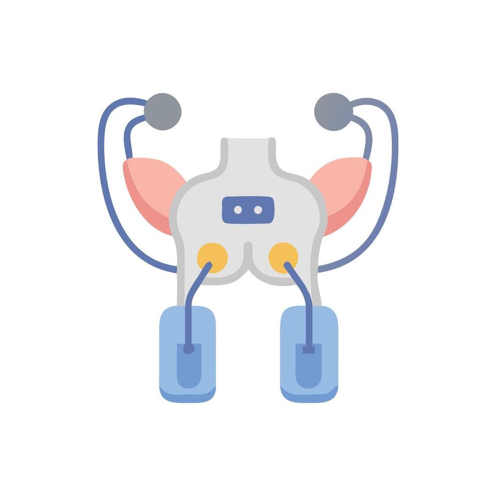 Innovative Muscle Stimulator Concept vector