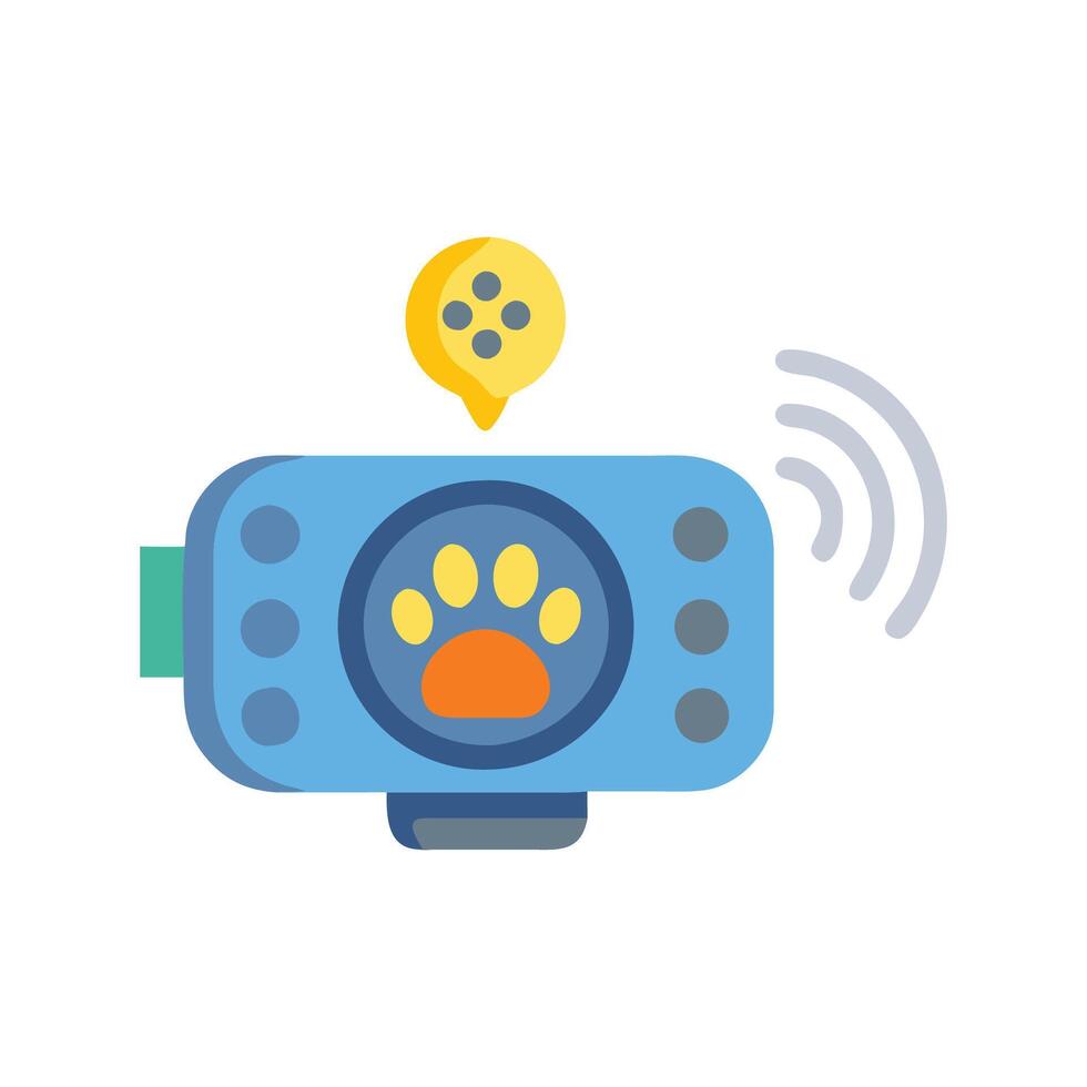 Functional Pet Tracker Graphic vector