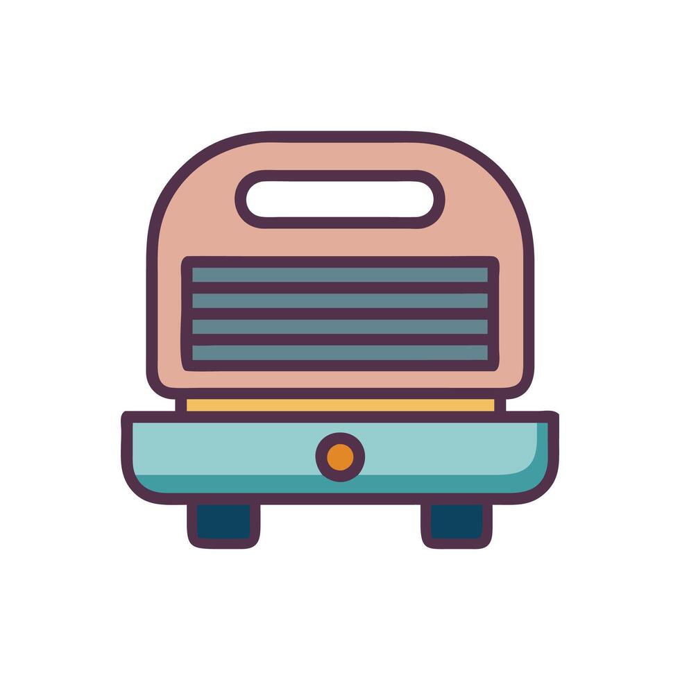 Dynamic Sandwich Maker Illustration vector