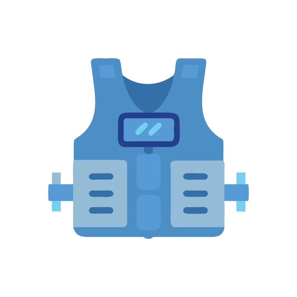 Innovative Smart Cooling Vest Design vector
