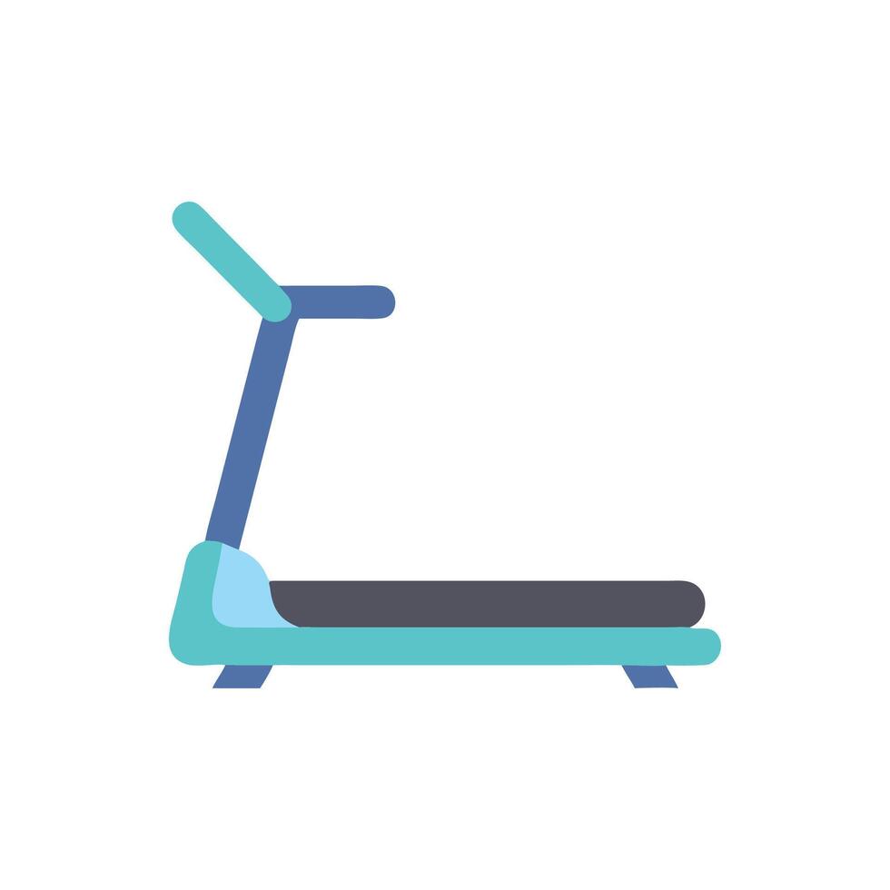 Modern Treadmill Icon for Workouts vector