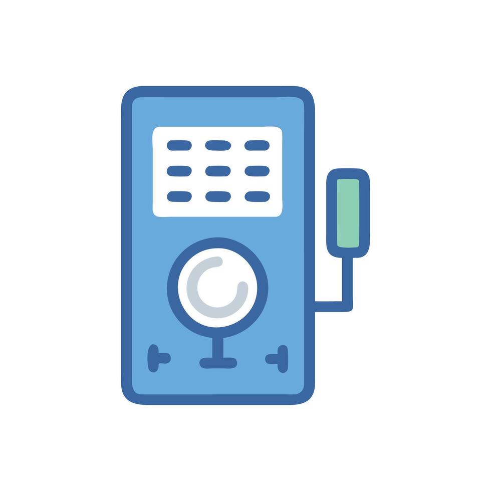 Innovative Voice Recorder Concept vector
