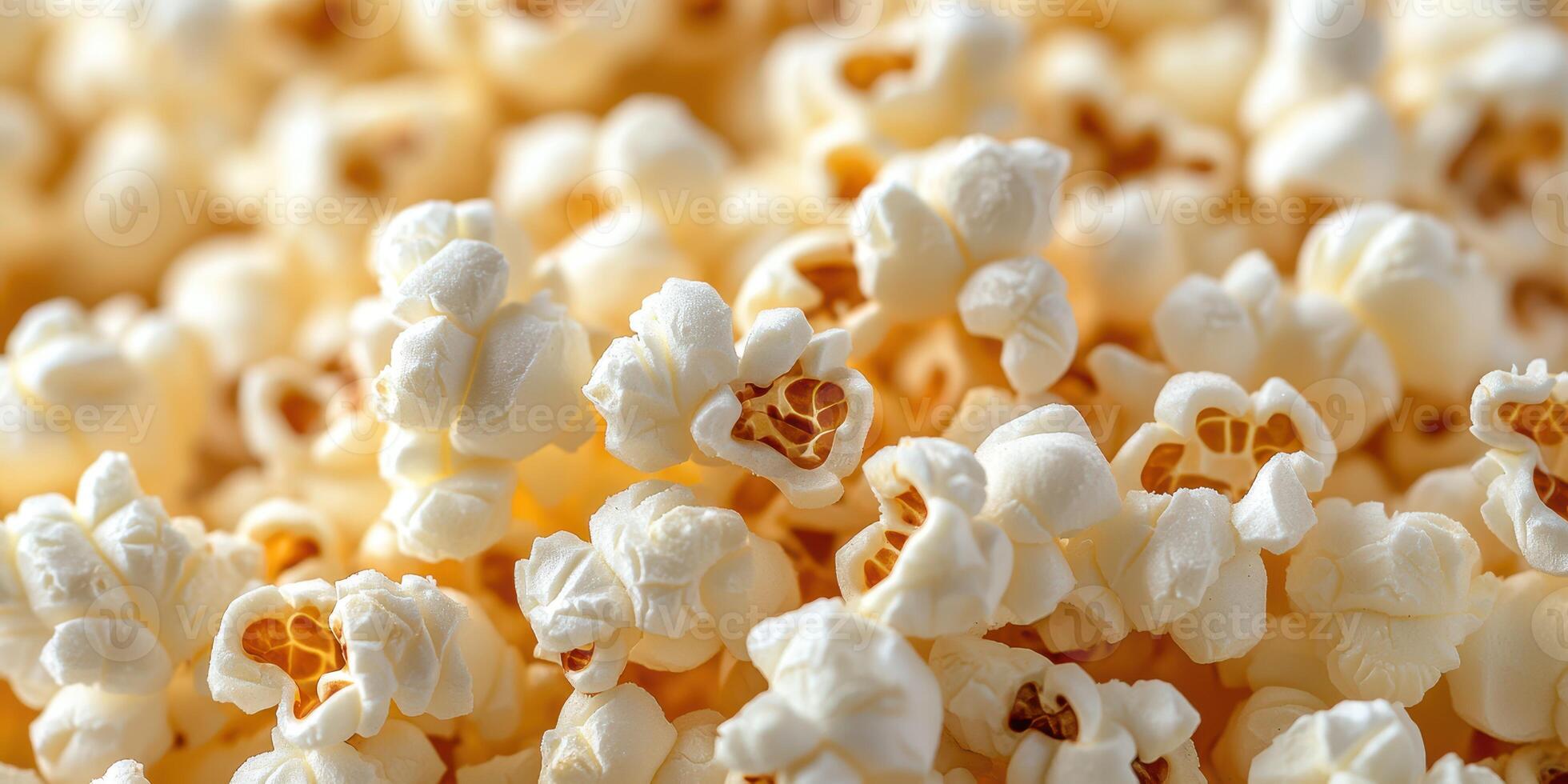 Popcorn kernels scattered on a wooden surface create a mouthwatering display perfect for movie night or a snack photo