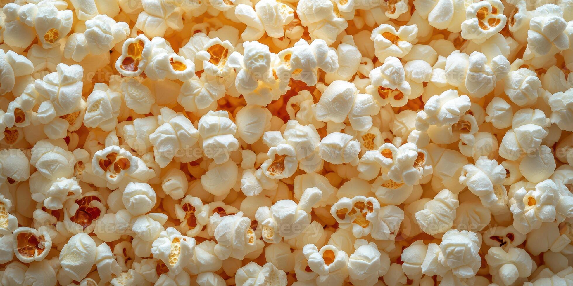 Popcorn arranged in a vibrant display, inviting snack lovers to enjoy a classic treat at movie nights or celebrations photo