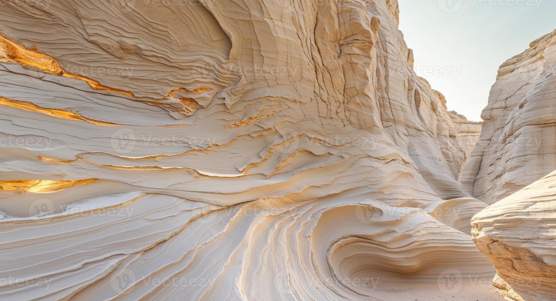 Swirling Sandstone Abstract Texture of Canyon Walls. photo