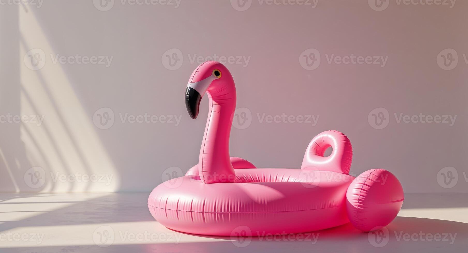Pink Flamingo Inflatable Pool Float - Perfect Summer Fun photo