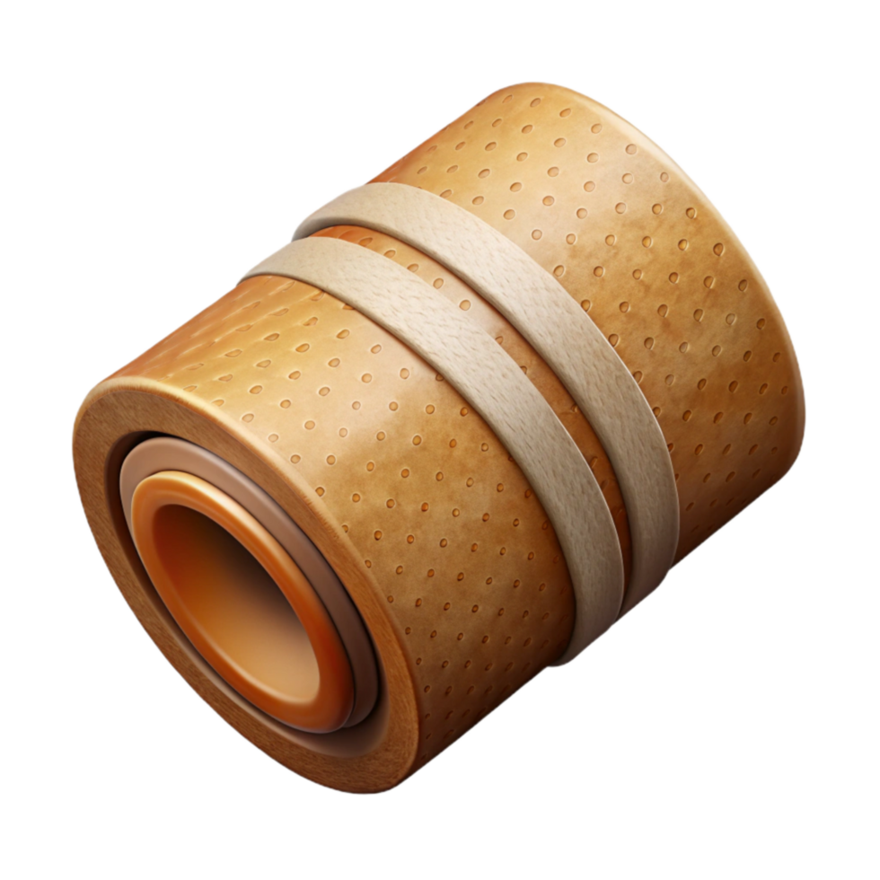 impressive creative Bandage Roll Isolated on Transparent Background professional png
