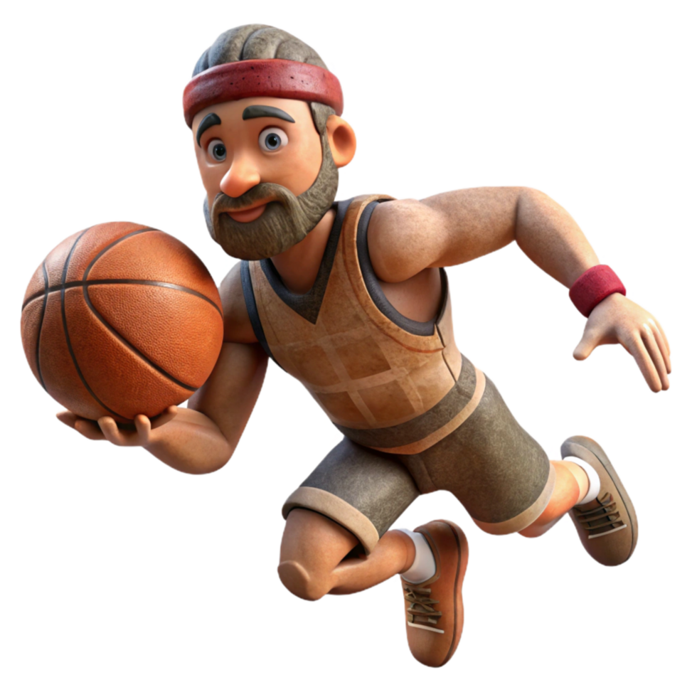 stunning modern Basketball Player Dunking Ball Isolated Element original png