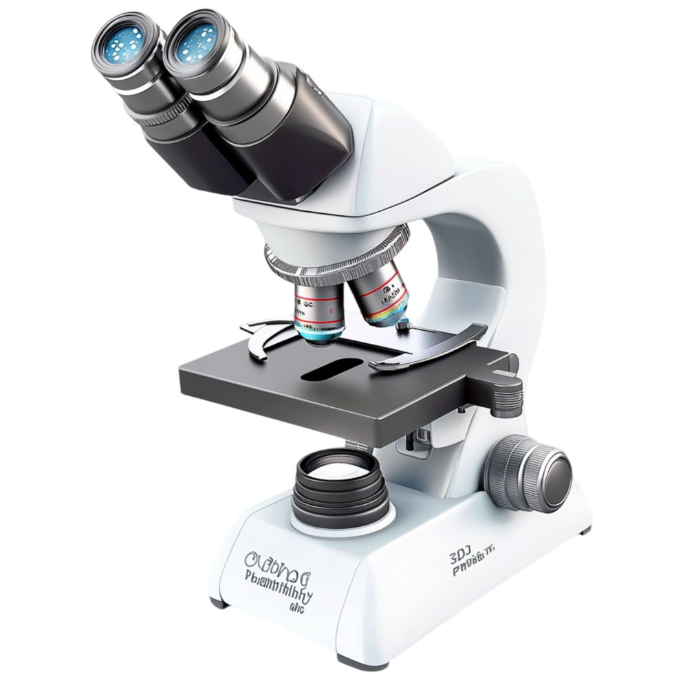 High precision microscope is designed for scientific research png