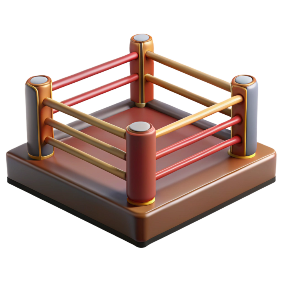 stunning vintage Boxing Ring Corner View Cutout genuine png