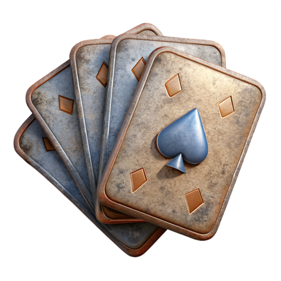 dramatic modern Card Game Hand of Cards Cutout Element high resolution png
