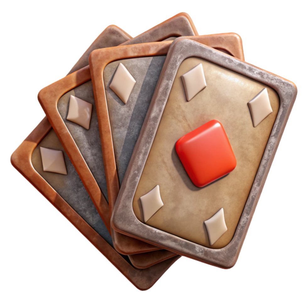 extraordinary rustic Card Game Hand of Cards Cutout Element professional png