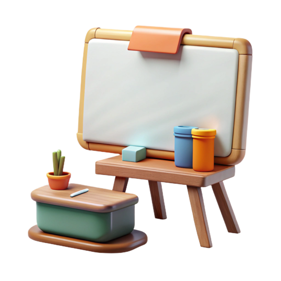 extraordinary abstract Classroom with Interactive Whiteboard Transparent Background genuine png