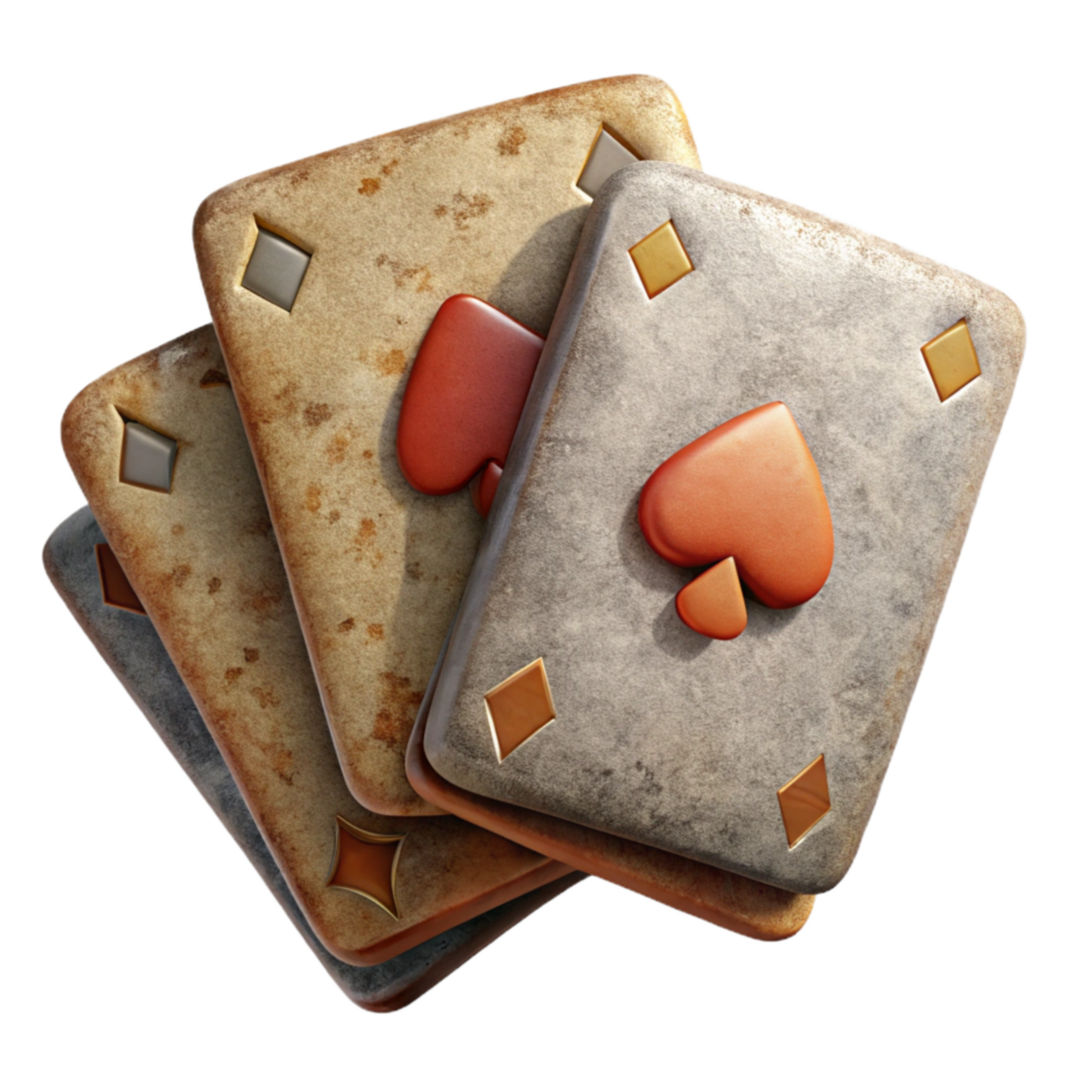 stunning traditional Cutout Playing Cards with Classic Suits genuine png