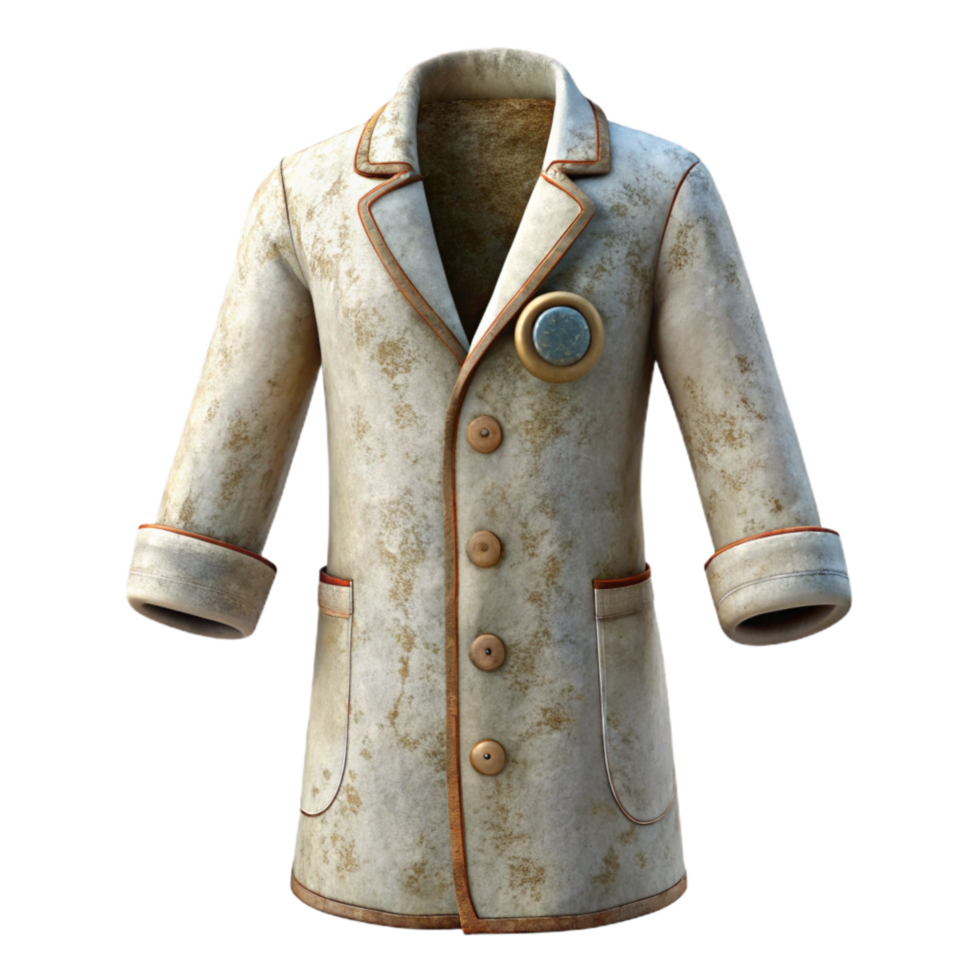 extraordinary traditional Doctor Coat White Lab Coat Isolated Element original png