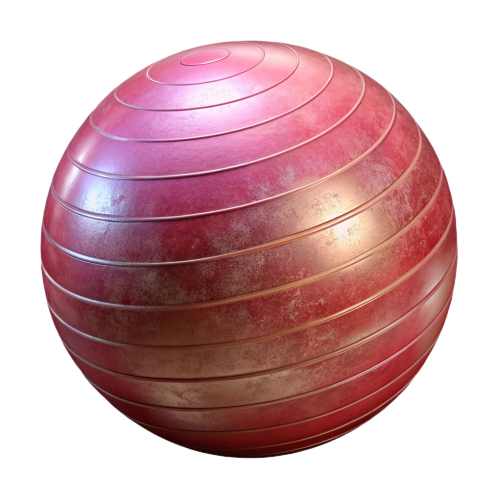 dramatic classic Exercise Ball Pink Inflated Transparent high quality png