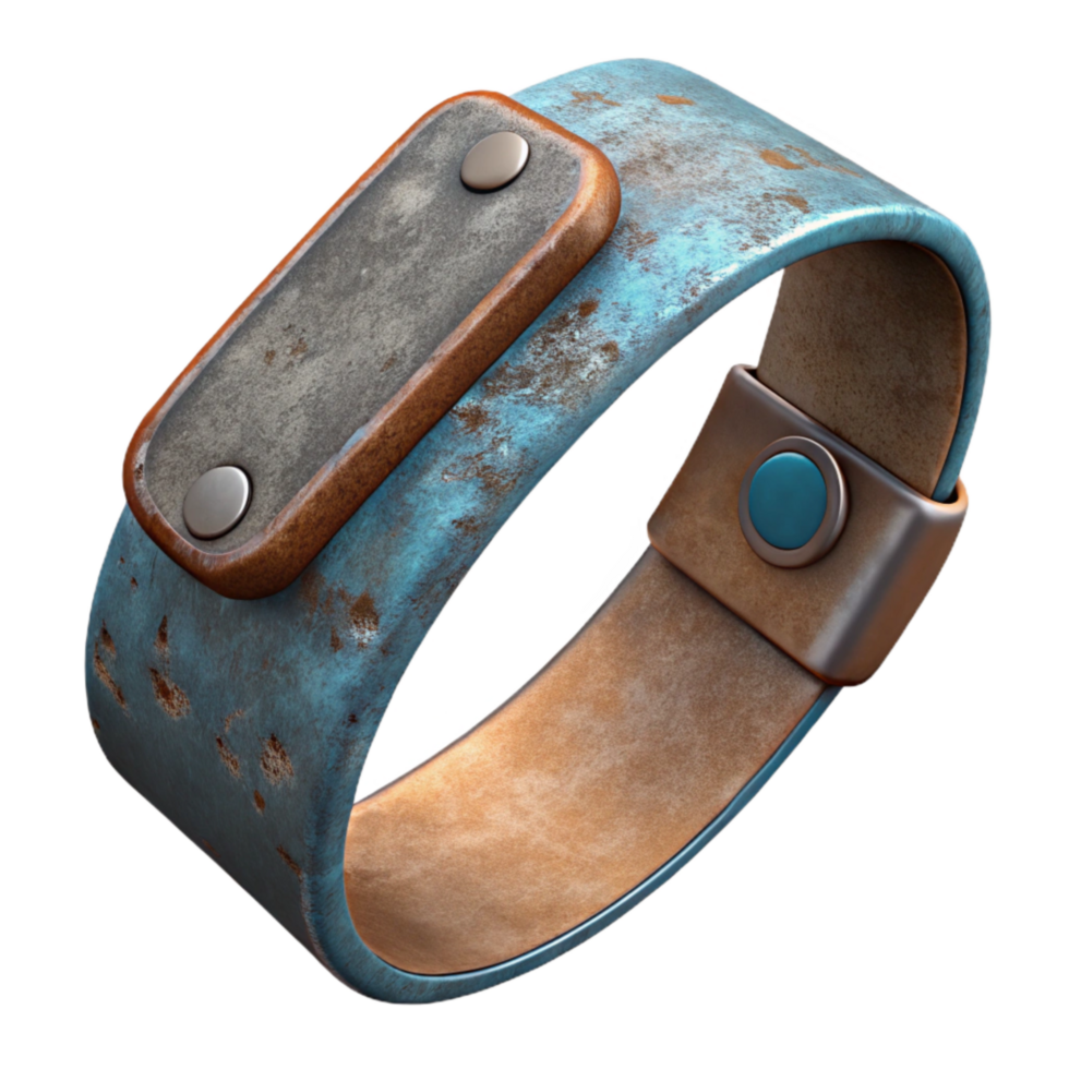 extraordinary minimalist Fitness Tracker Wristband Display Isolated premium png