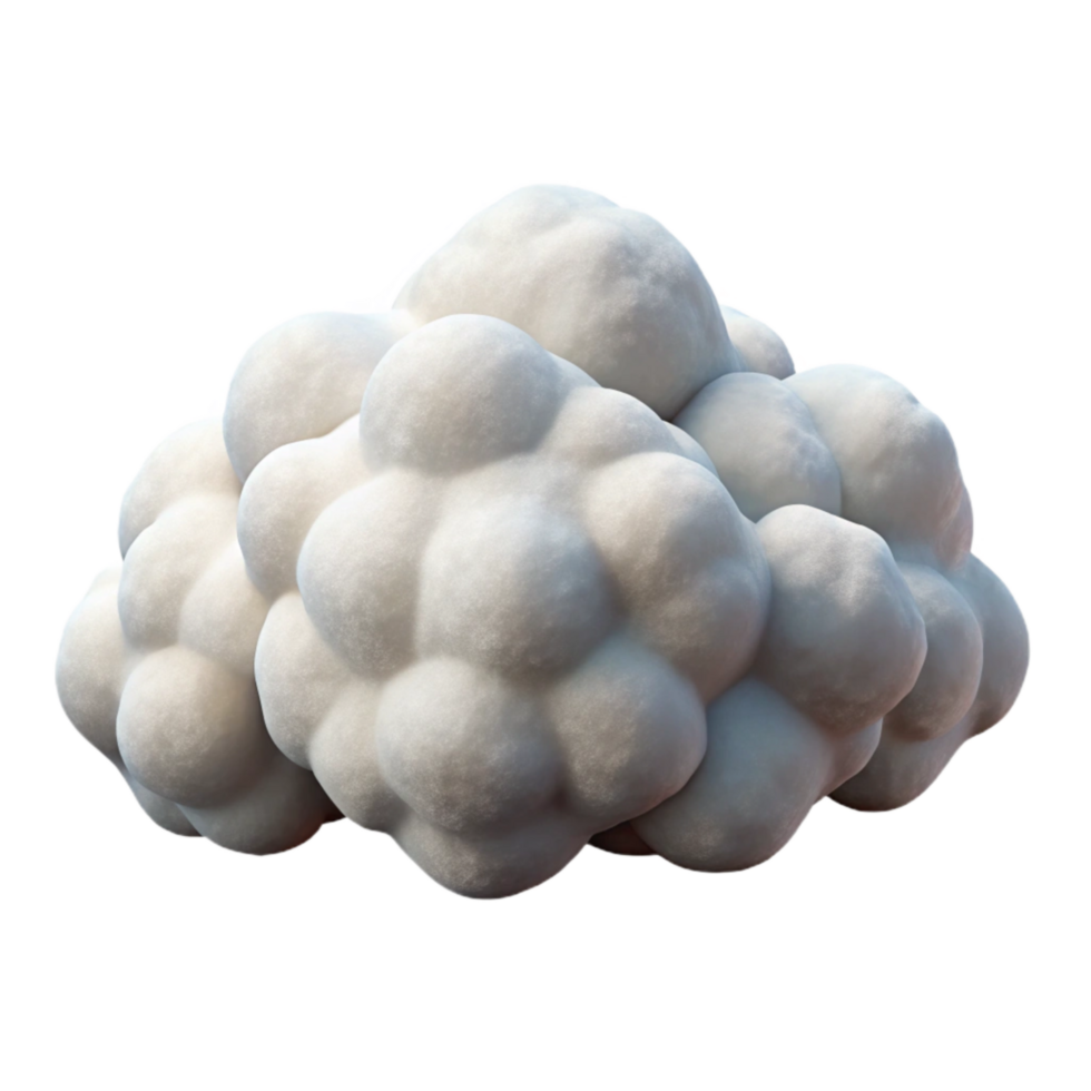 beautiful rustic Fluffy White Clouds Transparent Background high quality png