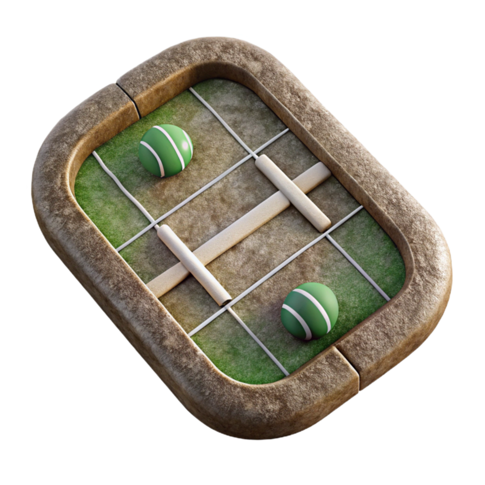 elegant artistic Football Field Lines Top View Cutout premium png