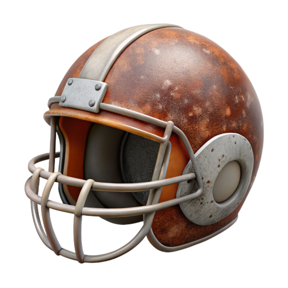 dramatic artistic Football Helmet Front View Cutout high quality png