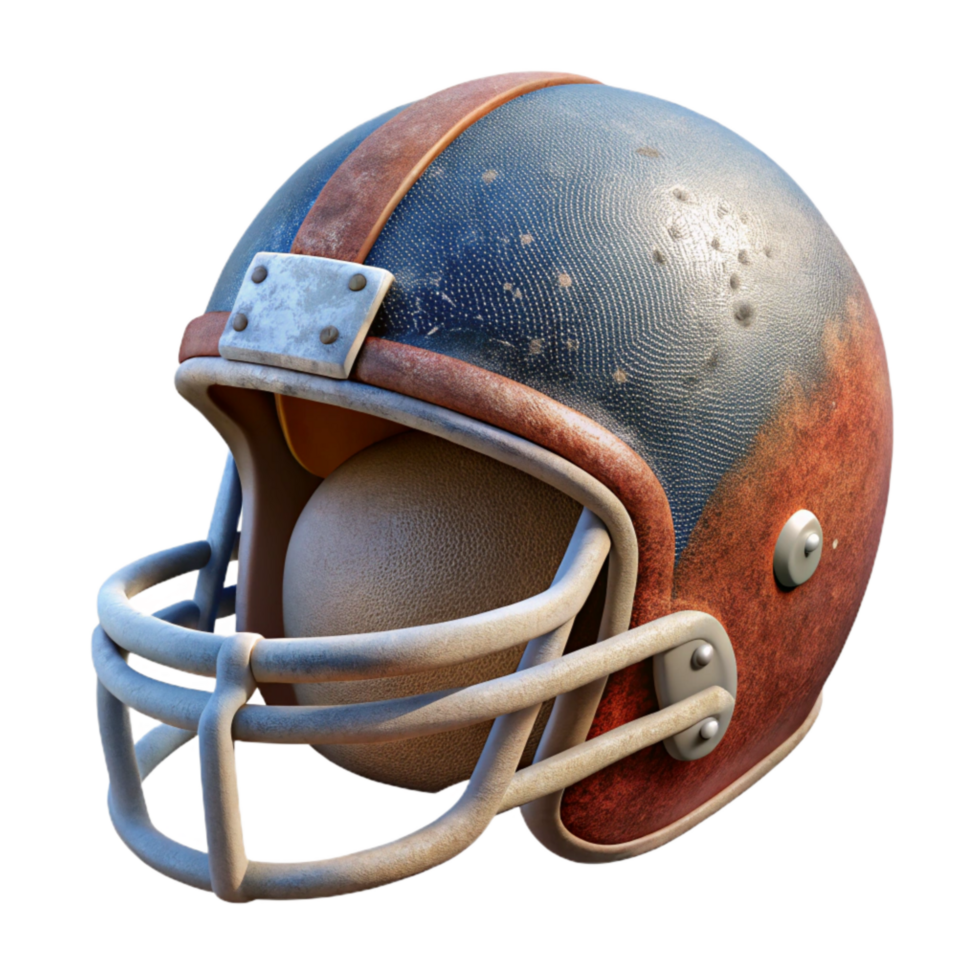 elegant traditional Football Helmet Side View Cutout Element authentic png
